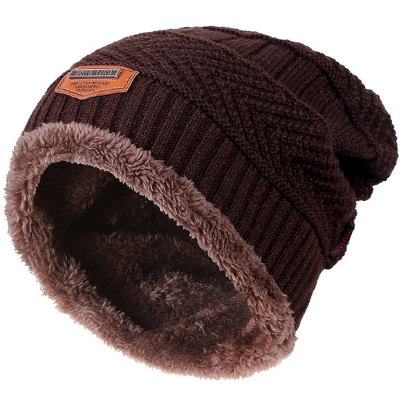 Accessories - Winter Knitting Skull Cap Wool Slouchy Beanie Hat
